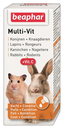 Beaphar multi-vitamine knaagdier en konijnen (20 ML)