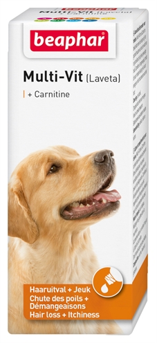 Beaphar multi-vit laveta + carnitine hond (50 ML)