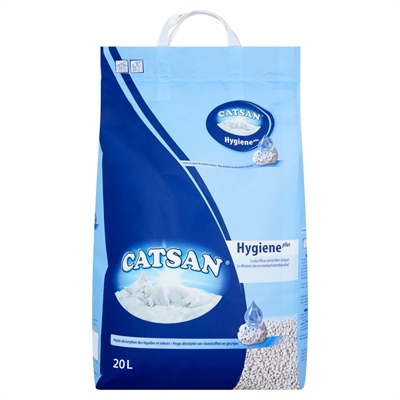 Catsan hygiene plus (20 LTR)