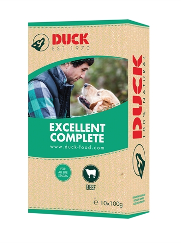 Duck uitmuntend compleet (8X1 KG)