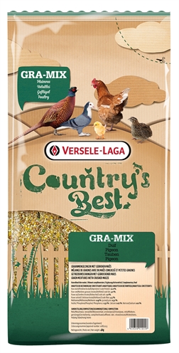 Versele-laga country best gra-mix (sier)duif gebroken mais (4 KG)