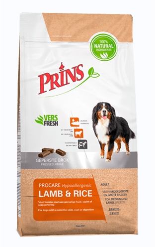 Prins procare lam/rijst (15 KG)