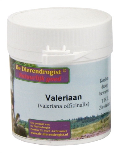 Dierendrogist valeriaan (40 GR)