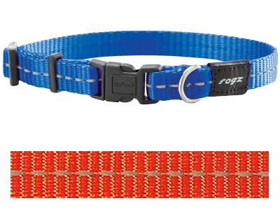 Rogz for dogs nitelife halsband oranje (11 MMX20-32 CM)
