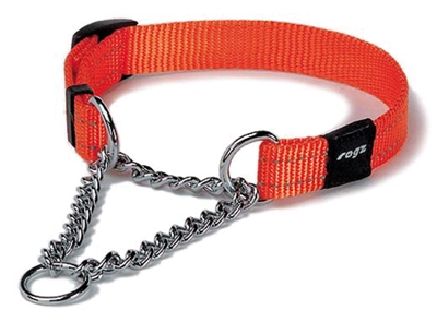 Rogz for dogs snake choker oranje (16 MMX32-44 CM)