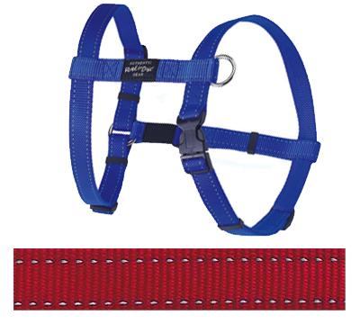 Rogz for dogs fanbelt tuig rood (20 MMX45-75 CM)