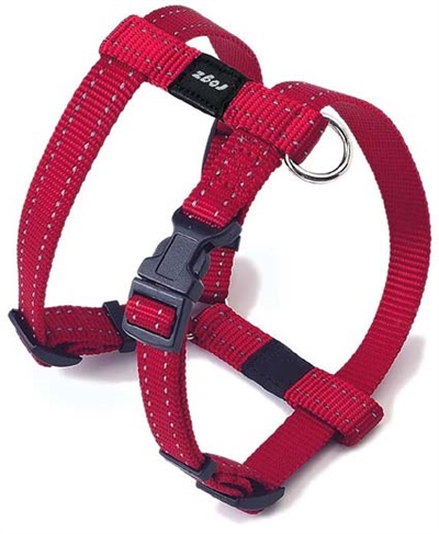 Rogz for dogs snake tuig rood (16 MMX32-52 CM)