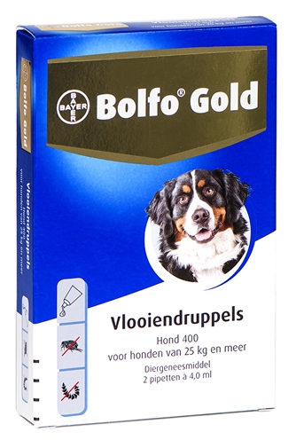 Bolfo gold hond vlooiendruppels (400 2 PIPET)