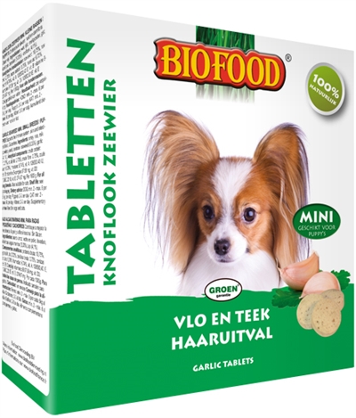 Biofood hondensnoepjes zeewier bij vlooien (ZEEWIER VOOR KLEINE HONDEN)