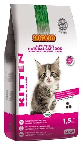 Biofood cat kitten pregnant & nursing (1,5 KG)