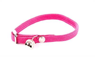 Halsband kat elastisch nylon roze (30X1 CM)