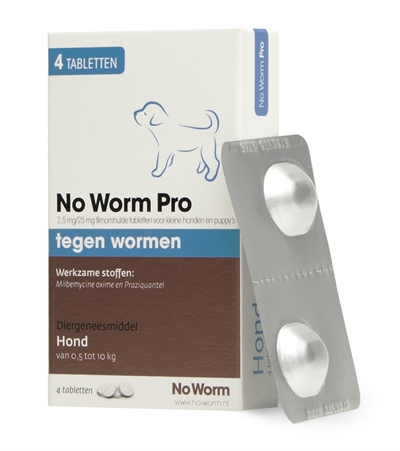 Hond no worm pro (S 4 TBL)