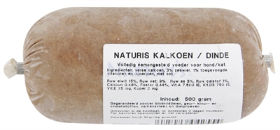 Naturis kalkoen (500 GR)