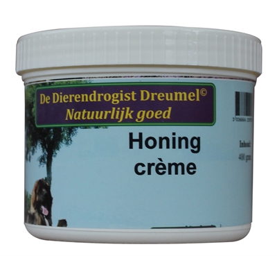 Dierendrogist honing creme (400 GR)