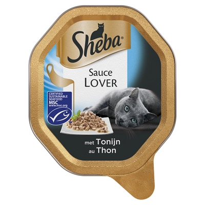 Sheba alu sauce lovers tonijn (22X85 GR)