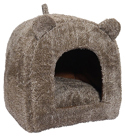 Rosewood kattenmand iglo teddy bruin (38X38X40 CM)