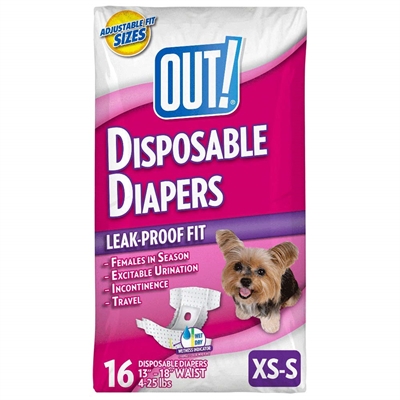 Out! disposable diapers (XS / SMALL 16 ST)