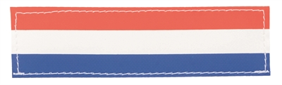 Julius k9 labels voor power-harnas/tuig nederlandse vlag (SMALL)