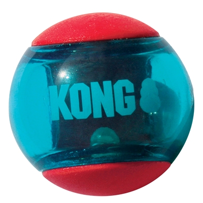 Kong squeez action rood (6,5X6,5X6,5 CM)