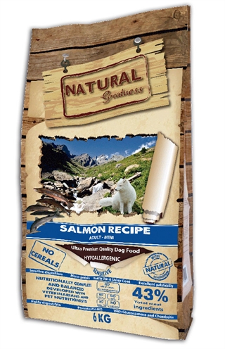 Natural greatness salmon sensitive mini (6 KG)