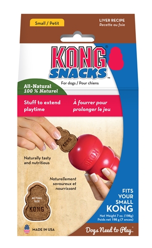 Kong snacks met leversmaak (SMALL 198 GRAM)