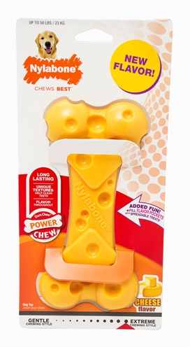 Nylabone dura chew cheese bone (TOT 25 KG)