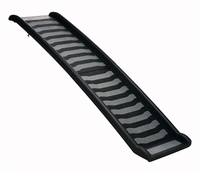 Trixie inklapbare loopplank zwart/grijs (39 × 160 CM)