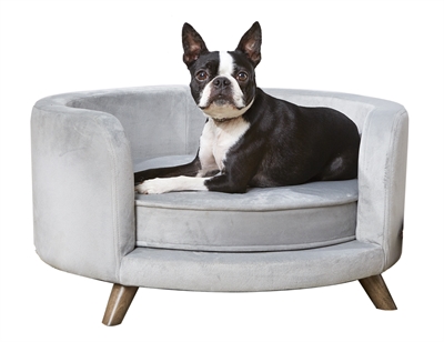 Enchanted hondenmand sofa rosie grijs (68,5X68,5X35,5 CM)