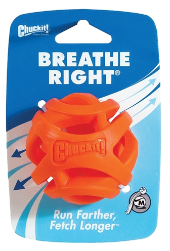 Chuckit breathe right fetch bal oranje (6 CM)
