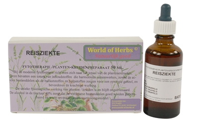 World of herbs fytotherapie reisziekte (50 ML)