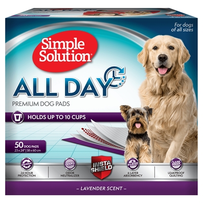 Simple solution all day premium dog pads (50 ST)