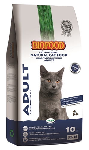Biofood premium quality kat adult fit (10 KG)