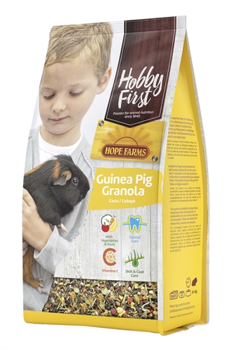 Hobbyfirst hopefarms guinea pig granola (2 KG)
