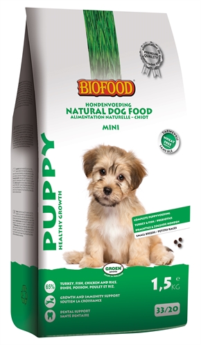 Biofood puppy small breed (1,5 KG)
