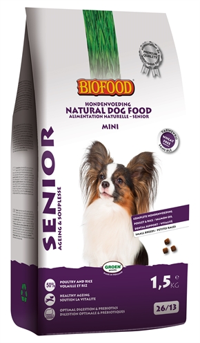 Biofood senior small breed (1,5 KG)