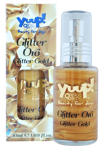 Yuup! fashion glitter gold hondenparfum (50 ML)