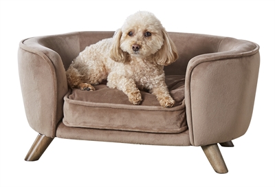 Enchanted hondenmand / sofa romy stone lichtbruin (67,5X40,5X30,5 CM)