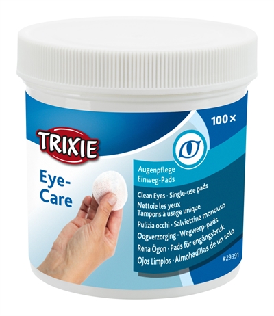 Trixie eye care reinigingspads voor ogen (100 ST)
