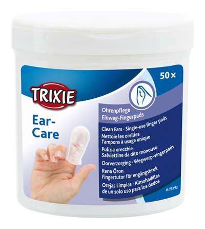 Trixie ear care vingerpads (50 ST)