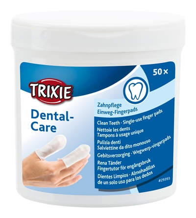 Trixie dentalcare vingerpads (50 ST)