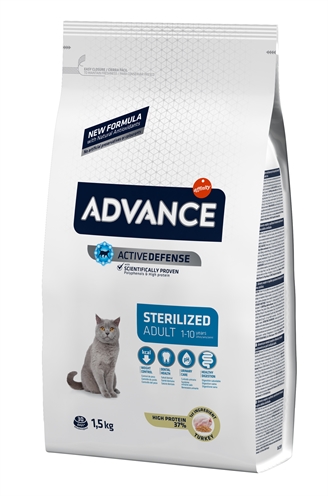 Advance cat sterilized turkey (1,5 KG)