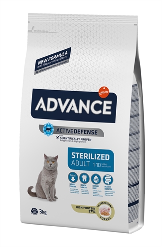 Advance cat sterilized turkey (3 KG)
