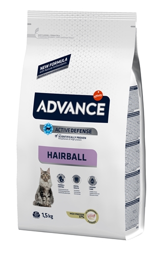 Advance cat hairball turkey / rice (1,5 KG)