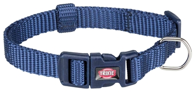 Trixie premium halsband hond indigo (22-35X1 CM)