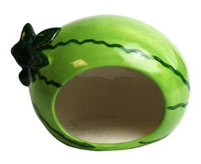 Happy pet knaagdierhuisje hamster watermeloen keramiek (9X9X12 CM)