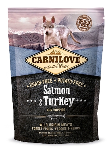 Carnilove salmon / turkey puppies (1,5 KG)