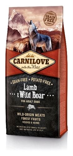 Carnilove lamb / wild boar adult (12 KG)
