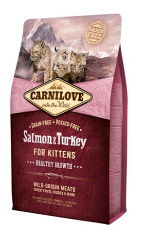 Carnilove salmon / turkey kittens (2 KG)