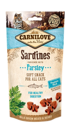 Carnilove soft snack sardines / peterselie (50 GR)