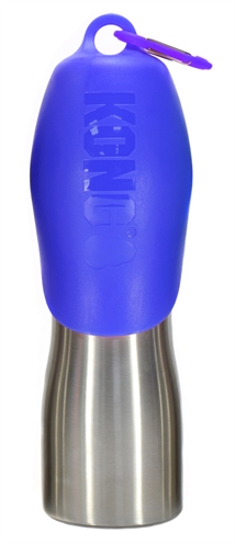 Kong h2o drinkfles rvs blauw (740 ML)